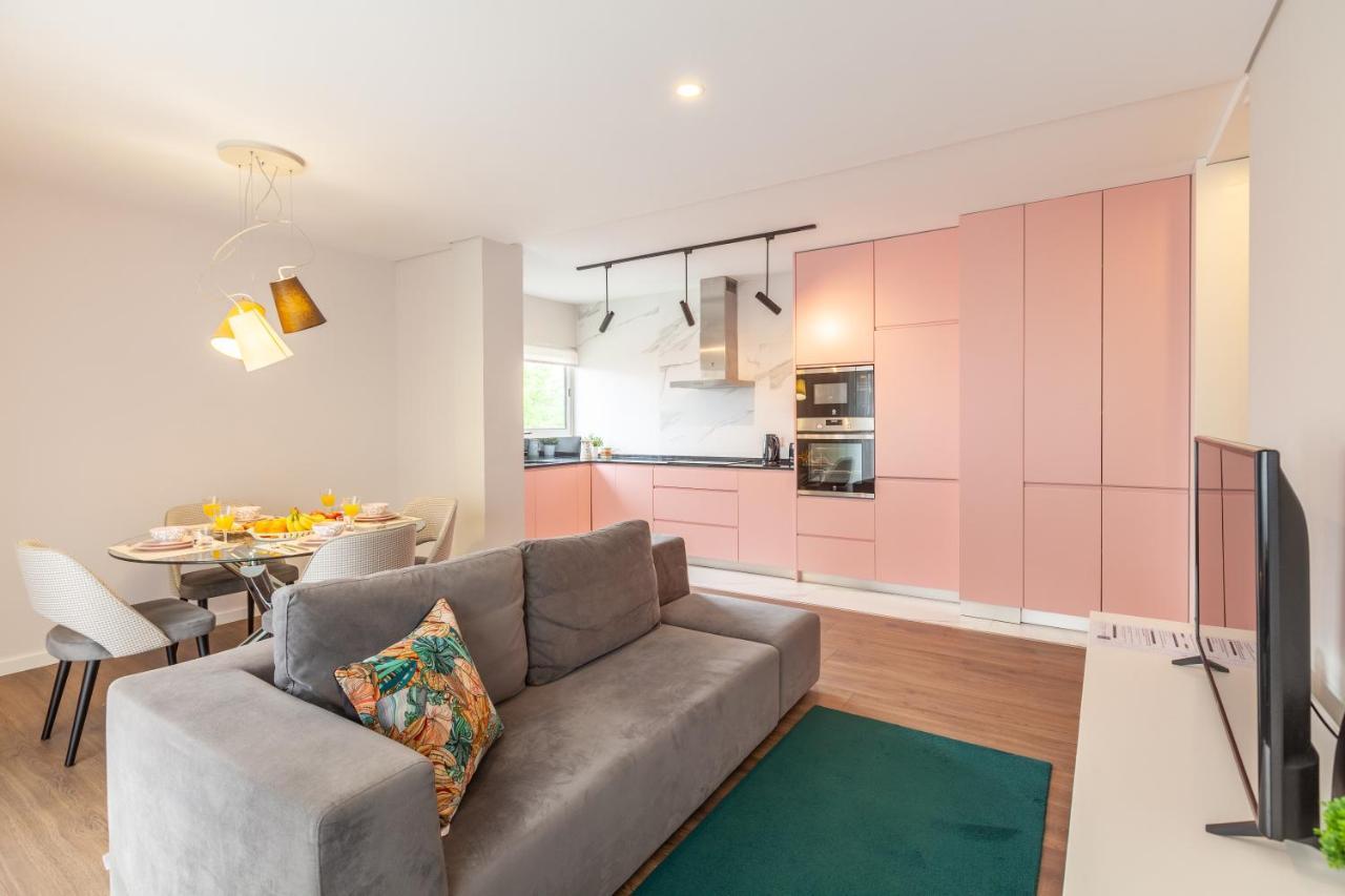 Flamingo Apartment In City Center - Minho'S Guest Braga Buitenkant foto
